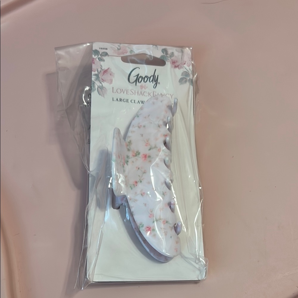 Goody Floral Hair Claw Clip